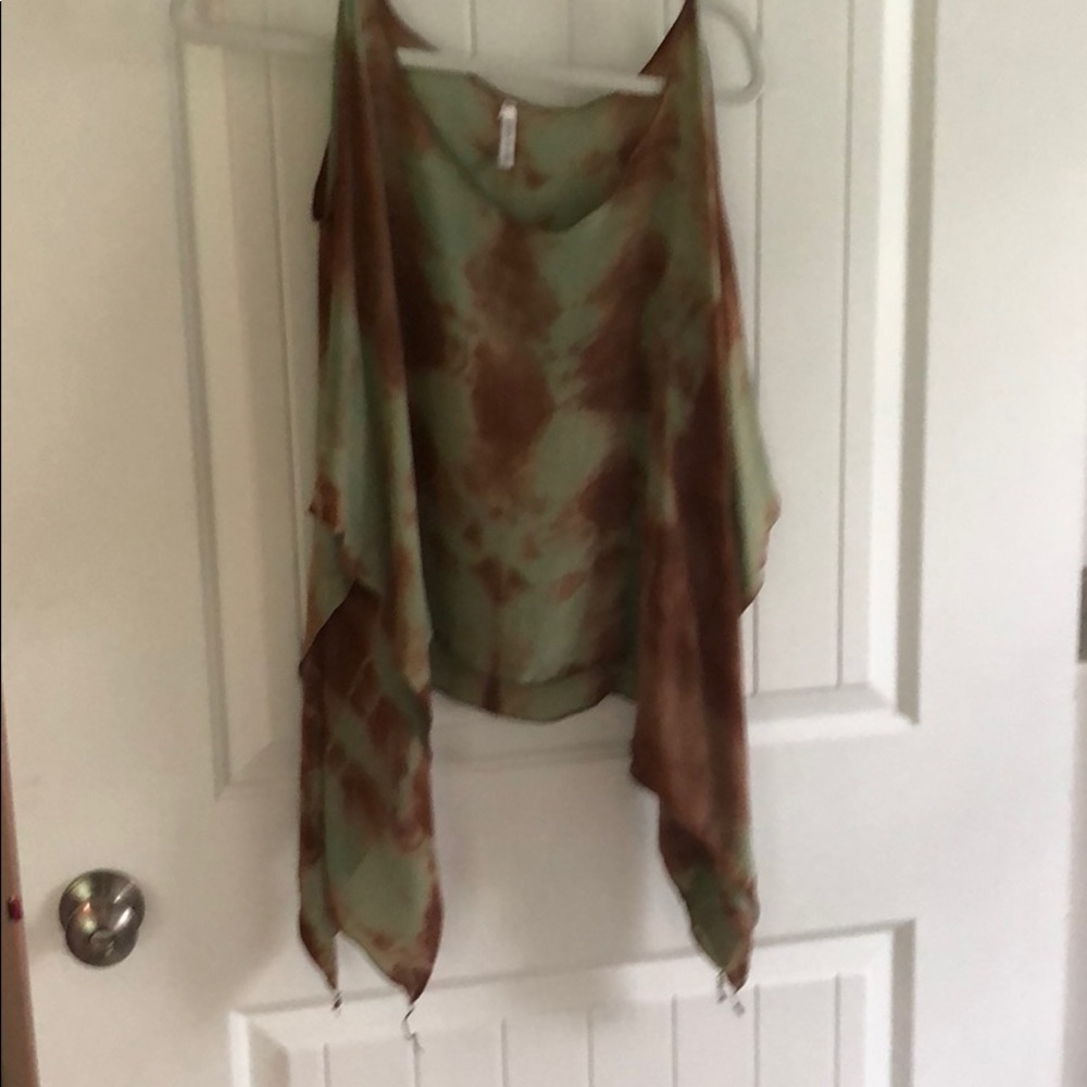 Silk top by atlanta designer